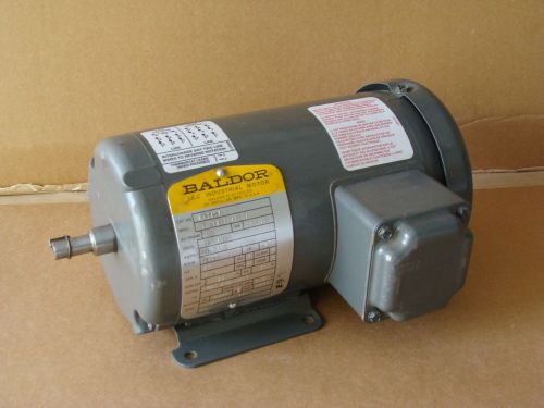 Baldor IEC Motor, #MM3457,New, 3ph, 230 volts, w reversable rotation, 3450 rpm