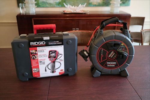 Ridgid Micro Drain Seesnake D65S Reel with Camera CA300 System (40788)