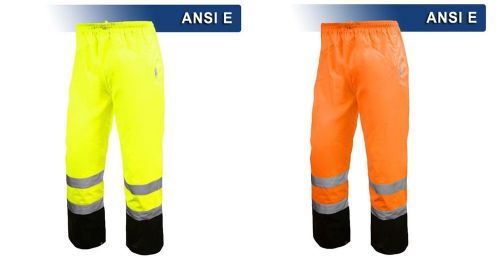 Reflective Apparel Safety Pants High Visible Waterproof VEA-700-ST ANSI Class E