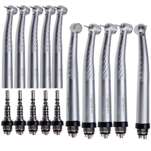 10x dental fiber optic high speed handpiece 6 holes coupler air turbine fit kavo for sale