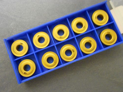 Korloy RNMG64 330 Indexable Turning Inserts TiN coated 20468218 box of 10