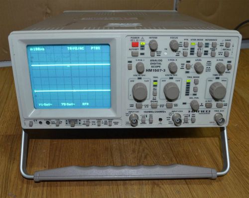 HAMEG Analog Digital Scope HM1507-3 150Mhz (1)