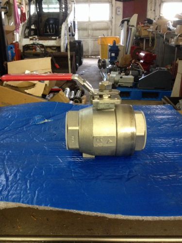 NEW KF CONTROMATICS LHM3 TYPE 8000 2&#034; BALL VALVE