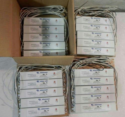 Lot of (20) Allanson LED Power Supply 60W/12v 120-277V CV125-120-277