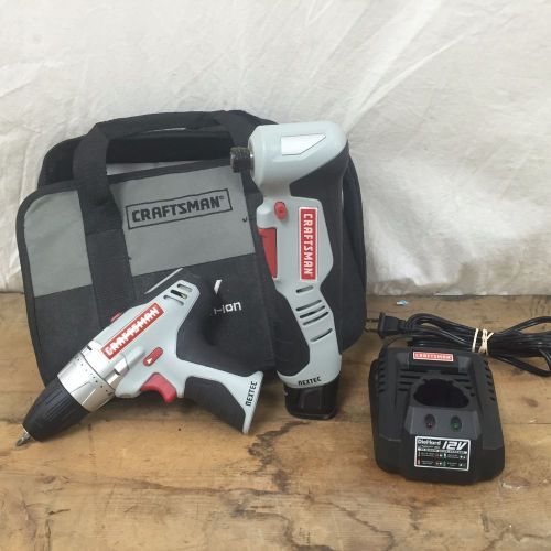 Craftsman Nextec COMBO SET RIGHT ANGLE IMPACT DRIVER DRILL 320.17562 320.1430