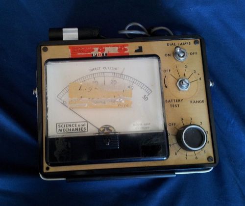 SCIENCE &amp; MECHANICS A-3 DARKROOM PHOTO METER