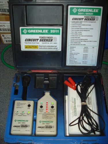 Greenlee 2011/00521 Power Finder Circuit Seeker, Triple Mode Circuit Tracer