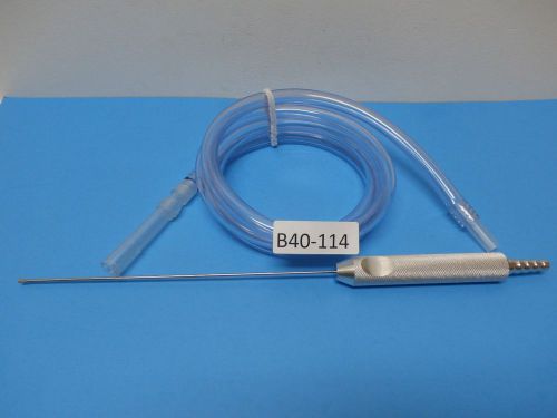 LIPOSUCTION Cannula W-Aspiration Tubing Silver 360-31, 2.5mm Plastic Surgery