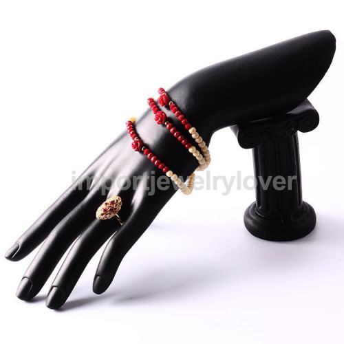 Resin mannequin hand necklace ring bracelet display stand holder show rack for sale