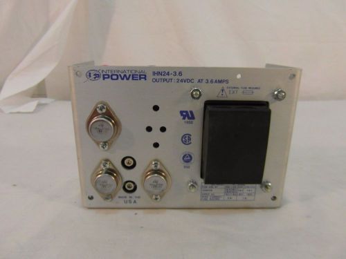 CONDOR 24V 3.6A DC POWER SUPPLY HN24-3.6-A+ Silver Blue Color Used 31227