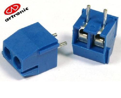 ART-US New Terminal Blocks ARK2-3,5mm BLUE  [TB 3,5mm-2P ARK-blue]  Qty=10pcs