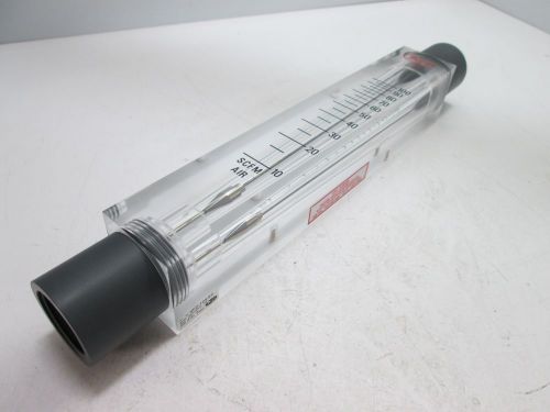 Dwyer VFC-123-EC Air Flowmeter, Range: 10-100SCFM, 1&#034; FNPT Connections