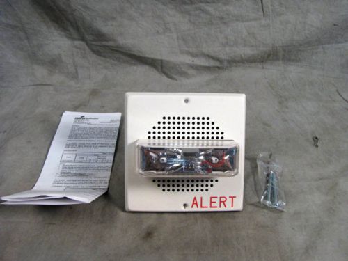 Cooper wheelock strobe / speaker in white e70-24mcw-alw new for sale