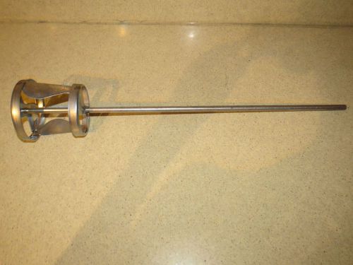 MIXER  Heavy Duty  HI Shear Laboratory Mixer Shaft- 21&#034; LONG / 8MM DIAMETER (M2)