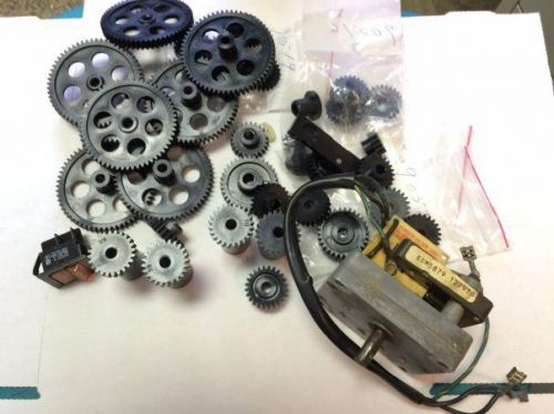 Dental Peri Pro Film Processor Parts- Gears, Motor, Switch Huge LOT!!!!!