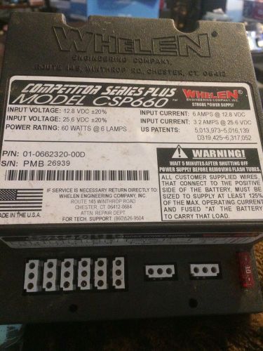 Whelen 60 Watt 6 Outlet Strobe Pack