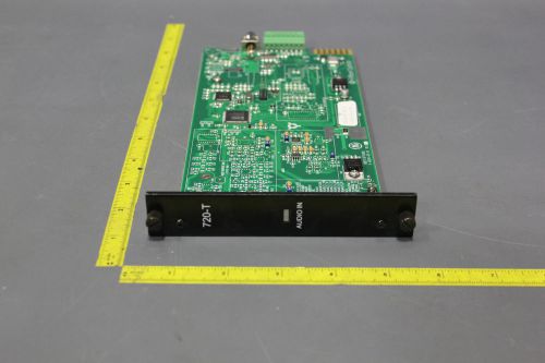 GE SECURITY 720-T 24BIT DIGITAL AUDIO TRANSMITTER MODULE B720AT-RST   (S22-3-6C)