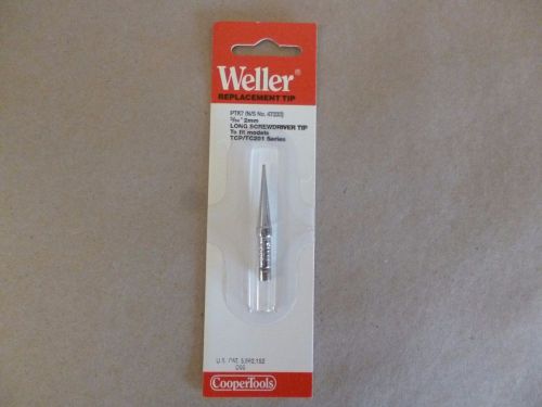 Weller PTK7 3/64&#034; Long Screwdriver Soldering Tip, 700° , 47333