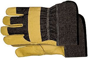 GLOVES,GRAIN PIGSKIN,LG