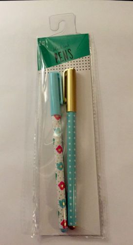 TARGET One Spot Dollar Flowers &amp; Dots Pens For Kate Spade Filofax Kikki K