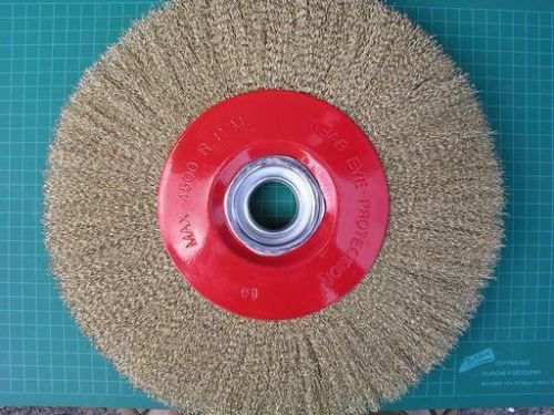 (2-pack)12&#034; Wire Wheel Brush 300mm Bench Grinder wheels