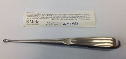 KMedic Brun(Spratt) Curette Oval 7&#034; #2 KM 46-521