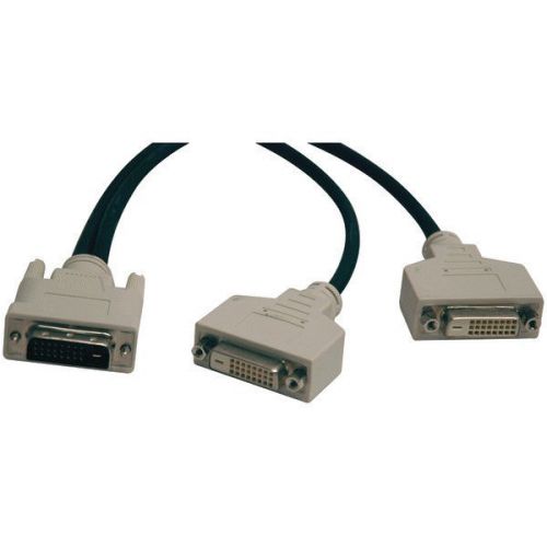 Tripp lite p564-001 dvi-d y splitter cable - 1ft for sale