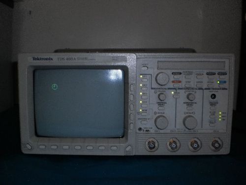 Tektronix tds 460a tds460a 4-channel digitizing oscilloscope 400mhz 100ms/s for sale