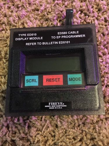 Fireye ED510 Display Module. Used.