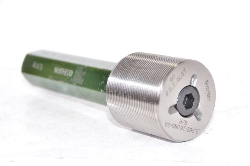 2.062-16UNS-2A Osborn Thread Plug Gage Go PD 2.0167