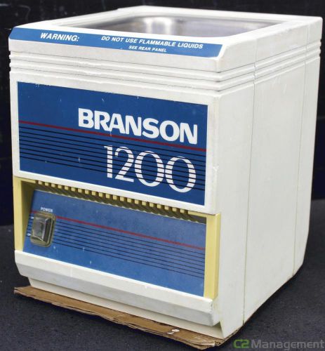 BRANSON 1200 ULTRASONIC CLEANER