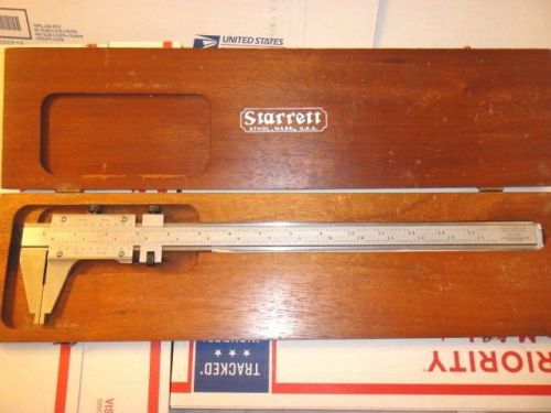 Starrett  123  -  14&#034; Master Vernier Calipers Inside Outside  ( ( USED ) )