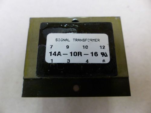 SIgnal Transformer  14A-10R-16   8vac/15vac out   NEW