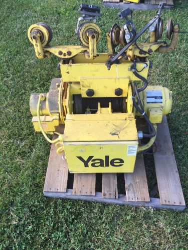 **reduced**yale bew1-32l g22/7s2 1 ton cable hoist for sale