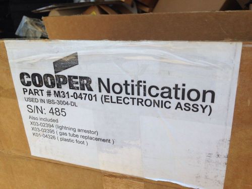 Cooper Eaton WAVES Notification IBS-3004-DL Integrated Base Station System NEW