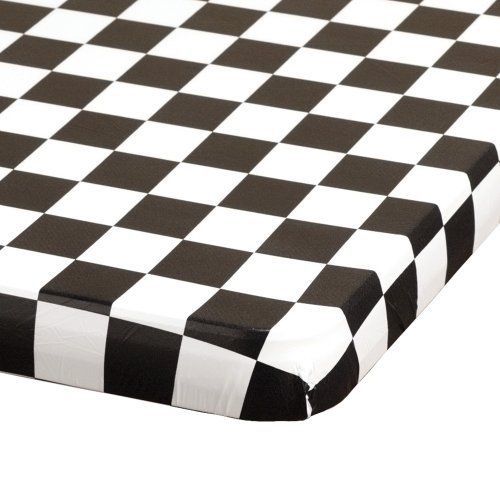 Hoffmaster 221106 Kwik-Cover Plastic Banquet Tablecover, 96&#034; Length x 30&#034; Width,