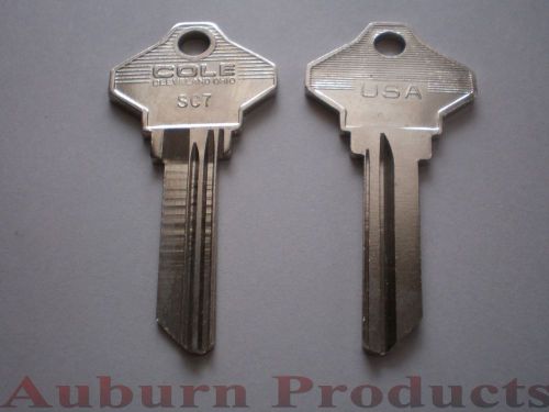 SC7 SCHLAGE KEY BLANK / 30 KEY BLANKS / FREE SHIPPING