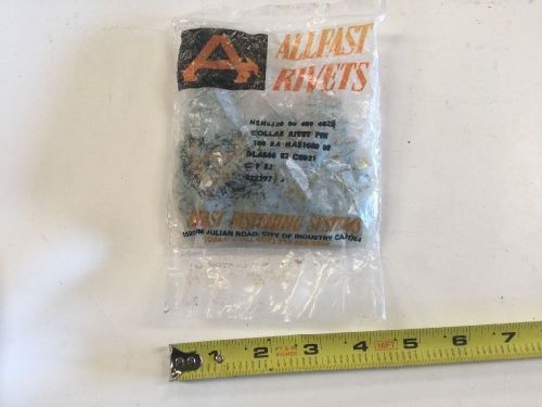 Rivet Pin Collar NAS1080-08 2 Packs (100 Each Pack)