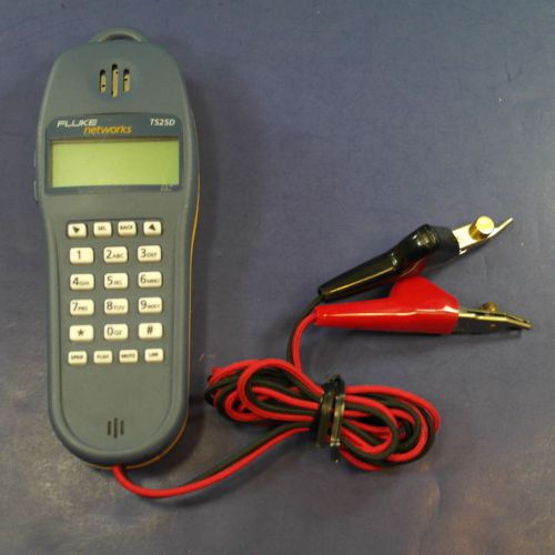 Fluke Networks TS 25D Test Sets Device Tester