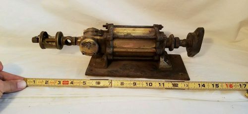 Vtg antique steampunk machine industrial part bellows co air valve control unit for sale