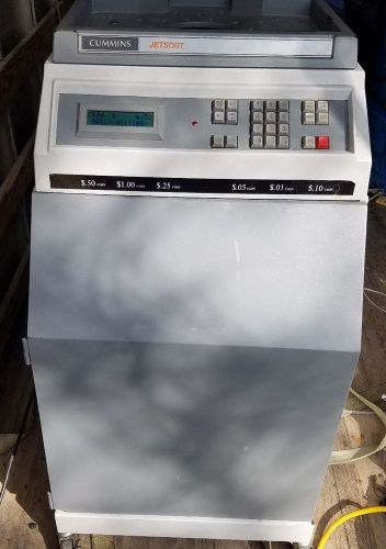 Cummins Jetsort 2000 Coin Counter Sorter