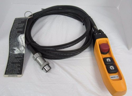 HOIST &amp; CRANE PENDANT CONTROL STATION  SWD2200 A A1 W/ LL112727 CABLE