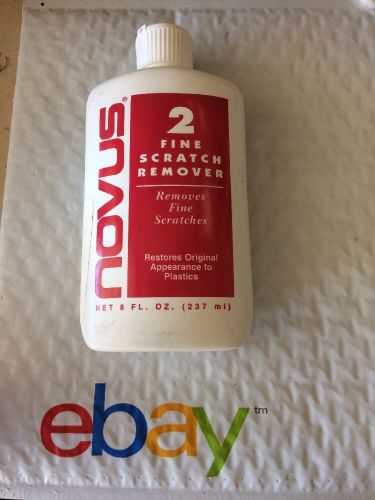 NOVUS 2 Plastic Fine Scratch Remover, 8 oz., New, Free Shipping