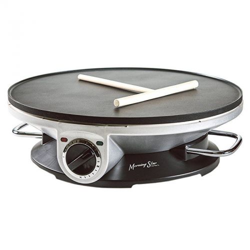 Morning Star - Crepe Maker Pro - 13 Inch Crepe Maker &amp; Electric Griddle - Non-st