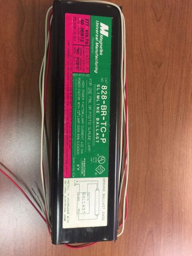 MAGNETEK 828-BR-TC-P UNIVERSAL BALLAST 277V-AC LIGHTING