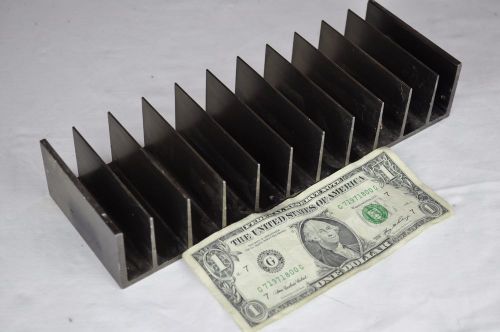 Large Aluminum Heat Sink 10&#034;x 3.5&#034; x 2&#034; Flat Bottom