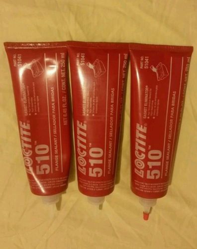 Loctite 510 gasketing gel 250 ml tube product - 3 tubes 250 ml for sale