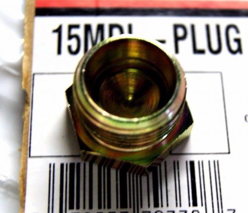 (QTY 25) Gates 15MDL-PLUG Male DIN 24° Cone - Light Series Plug - Thread M22X1.5