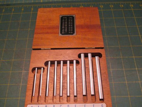 MACHINIST TOOLS * TAPER BORE GAGE SET * BROWN &amp; SHARPE * 672