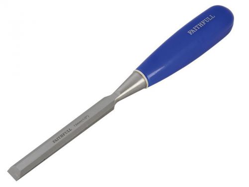 Faithfull - bevel edge chisel blue grip 10mm (3/8in) for sale